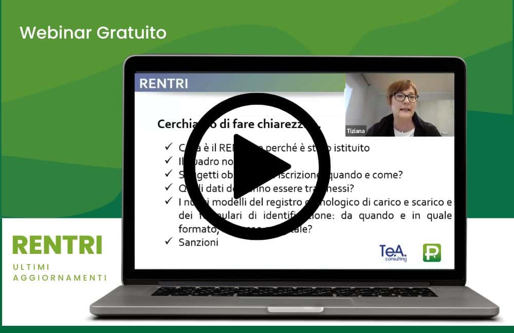 Webinar RENTRI video