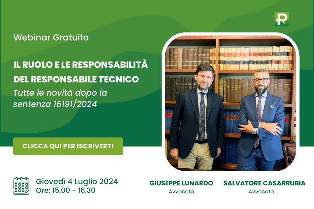 Responsabile Tecnico,Normativa rifiuti