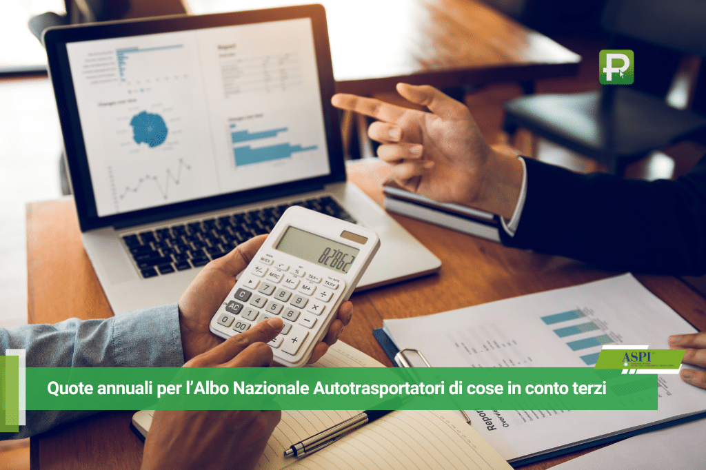 Quote annuali per l’Albo Nazionale Autotrasportatori di cose in conto terzi