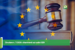 copertina circolare n. 72026 chiarimenti sui codici eer e albo gestori